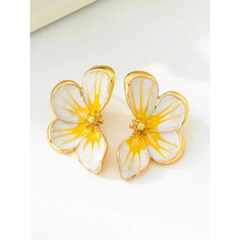 Flower earrings M1801